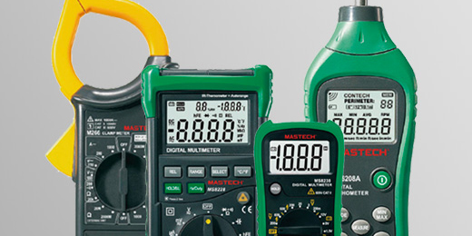 Multimetros y equipos de medicion Mastech